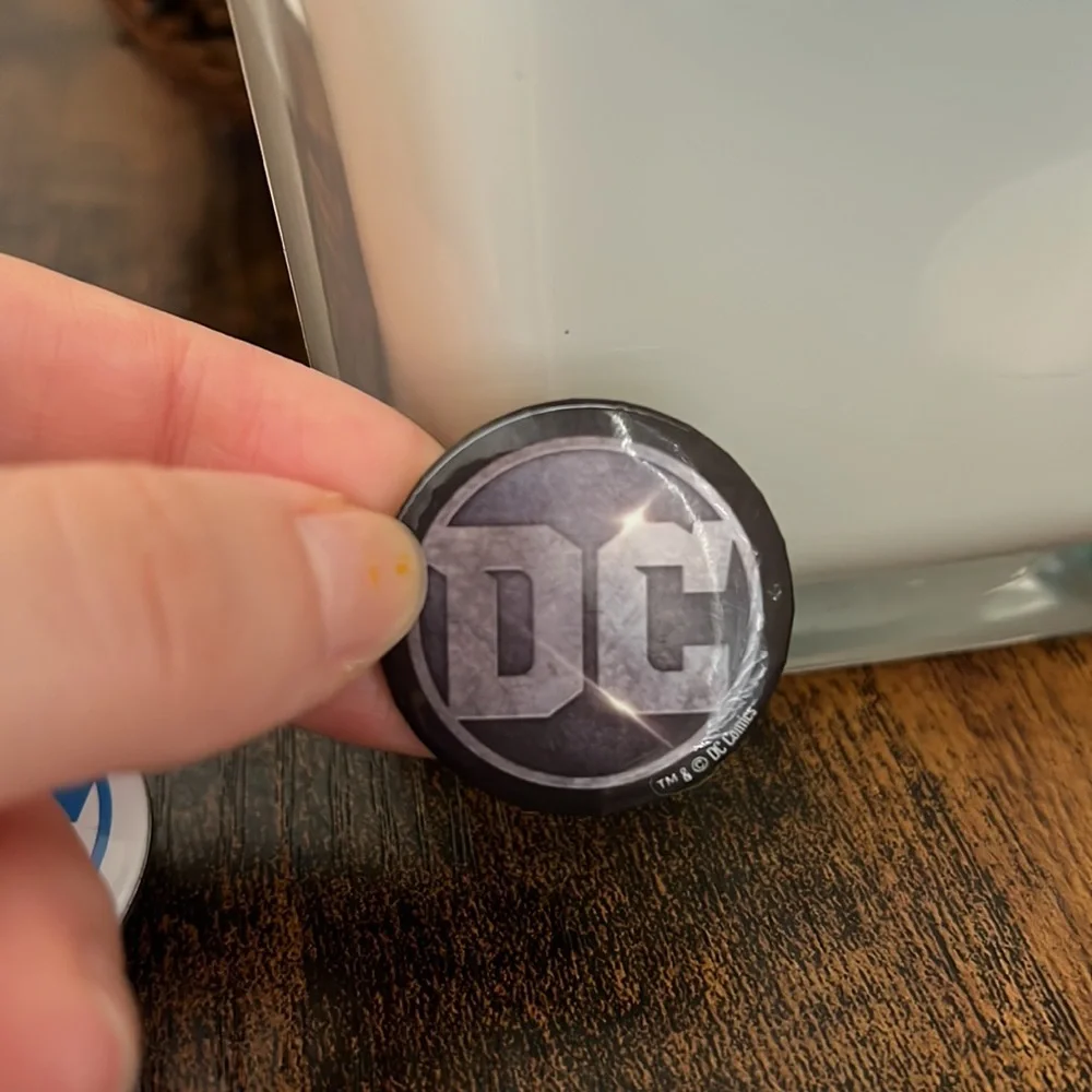 DC Comics Button Pins